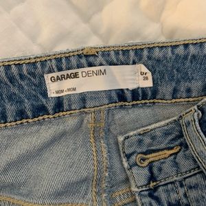 Garage denim mom jeans (7/28)